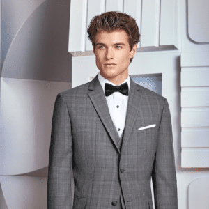 GREY PLAID HAMILTON WEDDING SUIT